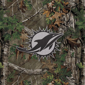 NFL Miami Dolphins Realtree Xtra Green Camo Wii (Includes 1 Controller) Skin